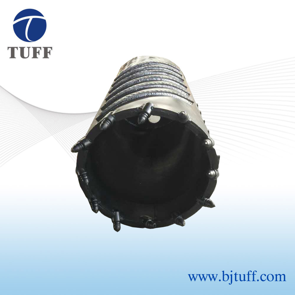 Dia 1050mm Bullet Teeth Core Barrel For Bauer Soilmec Casagrande